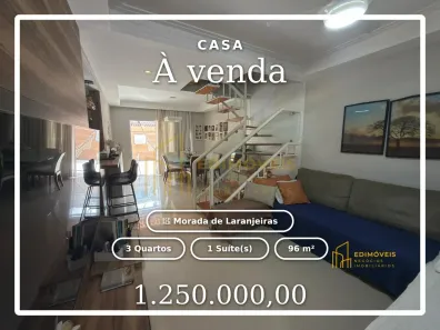 Casa com 3 Quartos à venda, 96m² no Morada de Laranjeiras, Serra