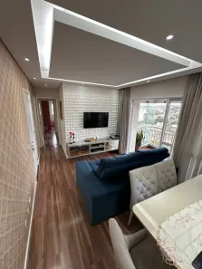 Apartamento com 3 Quartos à venda, 80m² no Vila Homero Thon, Santo André
