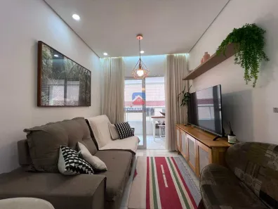 Apartamento com 2 Quartos para venda ou aluguel, 62m² no Caiçara, Praia Grande