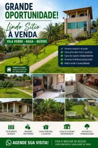 Fazenda/Sítio com 4 Quartos à venda, 1200m² no , Armação dos Búzios