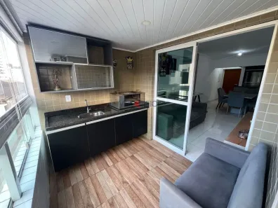 Apartamento com 2 Quartos à venda, 73m² no Canto do Forte, Praia Grande