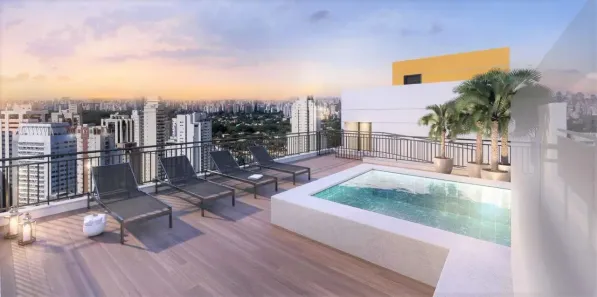 Apartamento com 1 Quarto para alugar, 24m² no Liberdade, São Paulo