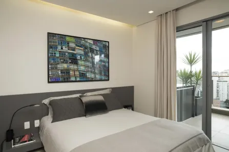 Apartamento com 1 Quarto para alugar, 72m² no Vila Nova Conceição, São Paulo