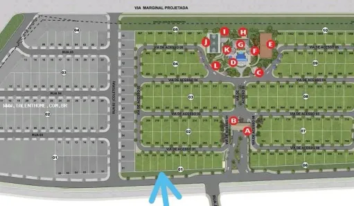 Lote/Terreno à venda, 260m² no Brasília, Londrina