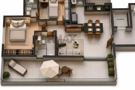 Apartamento com 2 Quartos à venda, 64m² no Santo Antônio, Belo Horizonte