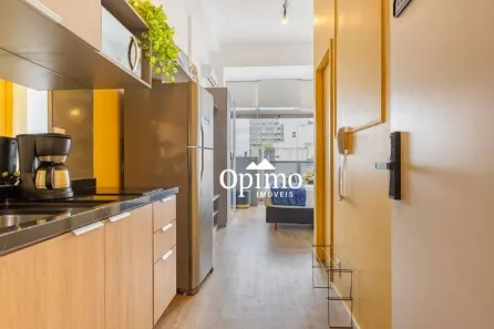 Apartamento com 1 Quarto para venda ou aluguel, 27m² no Moema, São Paulo
