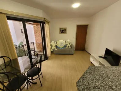 Flat com 1 Quarto para alugar, 40m² no Indianópolis, São Paulo