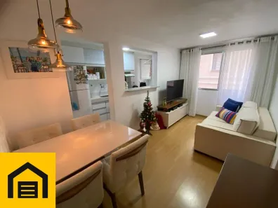 Apartamento com 2 Quartos à venda, 47m² no Parque São Vicente, Mauá