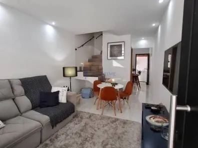 Casa de Condomínio com 2 Quartos à venda, 70m² no Sítio do Campo, Praia Grande