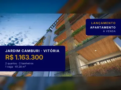 Apartamento com 2 Quartos à venda, 61m² no Jardim Camburi, Vitória