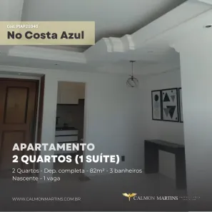 Apartamento com 2 dormitórios, 1 suíte, 3 banheiros, 1 vaga e de 80 a 82 m² disponível para venda em condomínio com piscina e elevador em