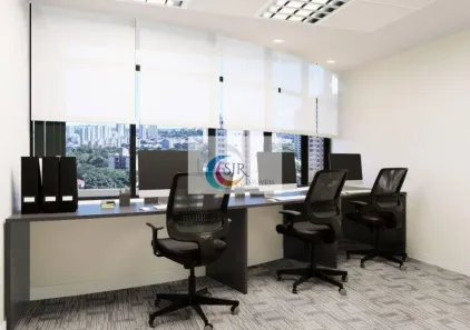 Sala Comercial para alugar, 285m² no Cidade Monções, São Paulo