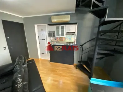 Flat com 1 Quarto para alugar, 44m² no Vila Olímpia, São Paulo