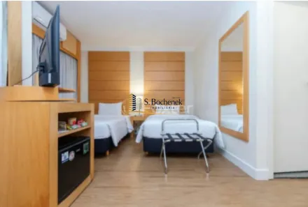 Flat com 1 Quarto à venda, 25m² no Santo Amaro, São Paulo