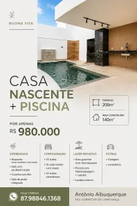 Casa de Condomínio com 3 Quartos à venda, 200m² no Centro, Petrolina