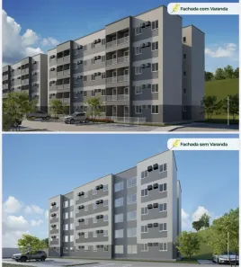 Apartamento com 2 Quartos à venda, 36m² no Dois Carneiros, Jaboatão dos Guararapes