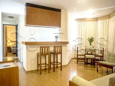 Flat com 1 Quarto para alugar, 48m² no Campo Belo, São Paulo