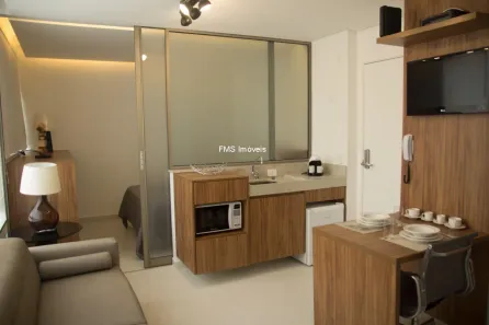 Apartamento com 1 Quarto para alugar, 30m² no Vila Nova Conceição, São Paulo