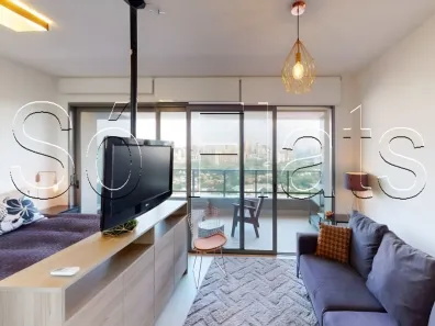 Flat com 1 Quarto para alugar, 45m² no Pinheiros, São Paulo