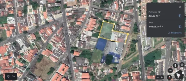 Lote/Terreno à venda, 3081m² no Alto Ipiranga, Mogi das Cruzes