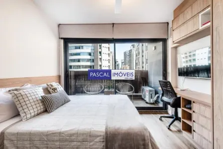 Apartamento com 1 Quarto à venda, 26m² no Indianópolis, São Paulo