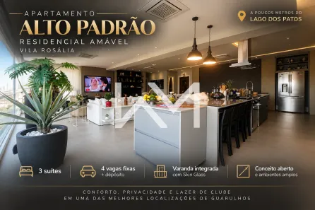 Apartamento com 3 Quartos à venda, 202m² no Vila Galvão, Guarulhos
