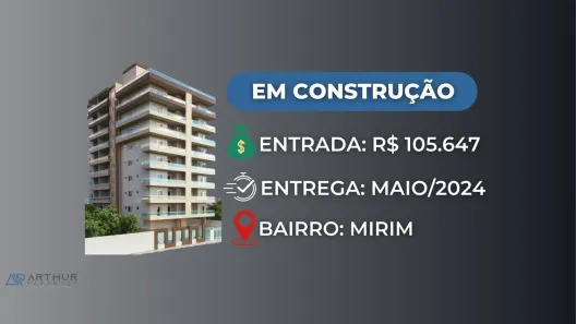 Apartamento com 2 Quartos à venda, 67m² no Mirim, Praia Grande