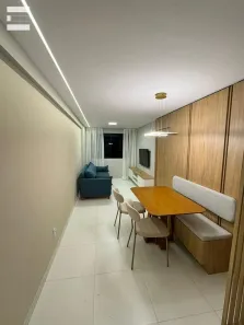 Apartamento com 2 Quartos para alugar, 55m² no São Jorge, Maceió