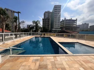Apartamento com 2 Quartos para alugar, 81m² no Caiçara, Praia Grande