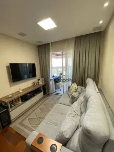 Apartamento com 3 Quartos à venda, 77m² no Campestre, Santo André