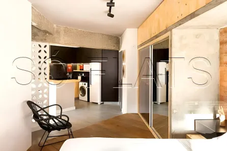 Flat com 1 Quarto à venda, 57m² no Vila Nova Conceição, São Paulo