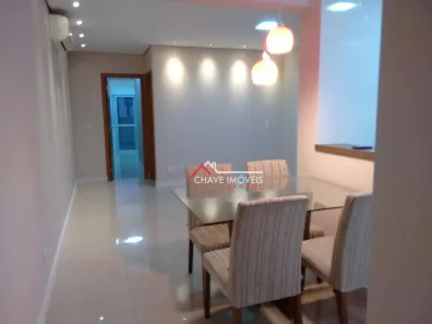 Apartamento com 2 Quartos para alugar, 87m² no Gonzaga, Santos