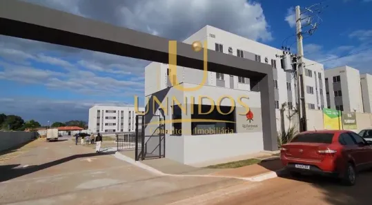 Apartamento com 2 Quartos para alugar, 40m² no Chácaras Coimbra, Águas Lindas de Goiás