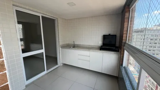 Apartamento com 3 Quartos para alugar, 105m² no Guilhermina, Praia Grande