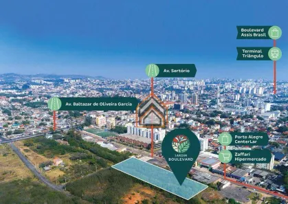 Apartamento com 2 Quartos à venda, 41m² no Sarandi, Porto Alegre