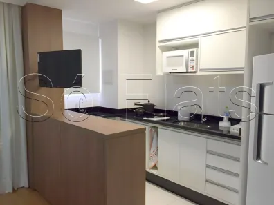 Apartamento com 1 Quarto para alugar, 30m² no Brooklin Paulista, São Paulo