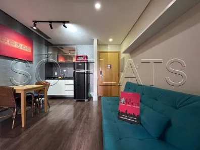 Flat com 1 Quarto à venda, 34m² no Cidade Monções, São Paulo