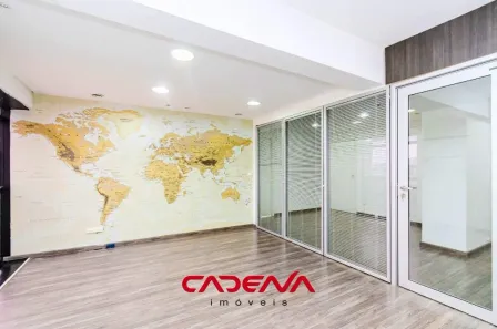 Sala Comercial para alugar, 104m² no Centro Cívico, Curitiba