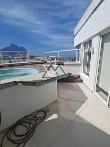 Cobertura com 3 Quartos para alugar, 152m² no Barra da Tijuca, Rio de Janeiro