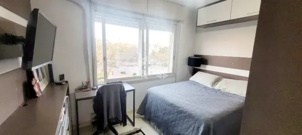 Apartamento com 1 Quarto à venda, 47m² no Azenha, Porto Alegre