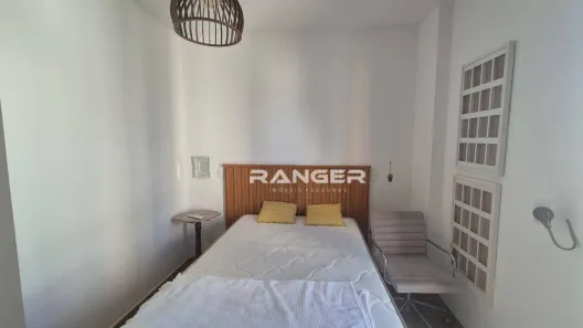 Apartamento com 1 Quarto para alugar, 44m² no Ponta da Praia, Santos