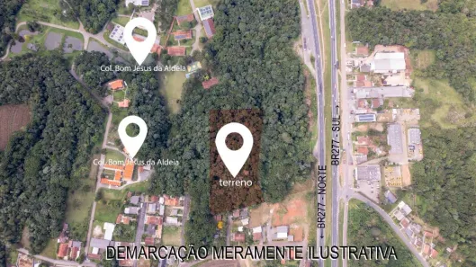 Fazenda/Sítio à venda, 20519m² no Jardim Carmela, Campo Largo
