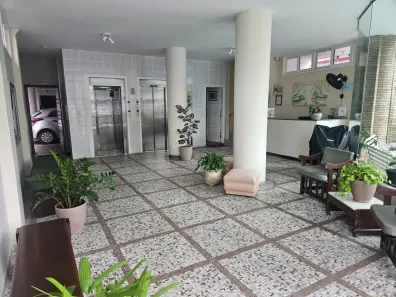 Apartamento com 1 Quarto para alugar, 50m² no José Menino, Santos