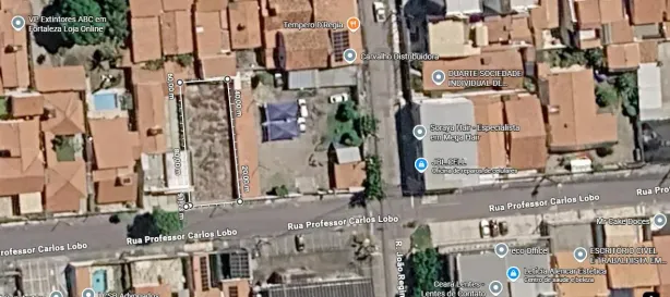 Lote/Terreno à venda, 462m² no Parque Manibura, Fortaleza