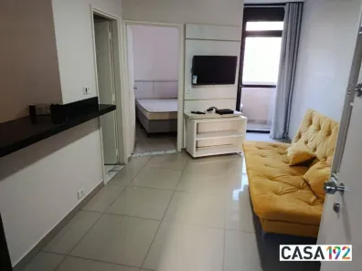 Apartamento com 1 Quarto para alugar, 40m² no Indianópolis, São Paulo