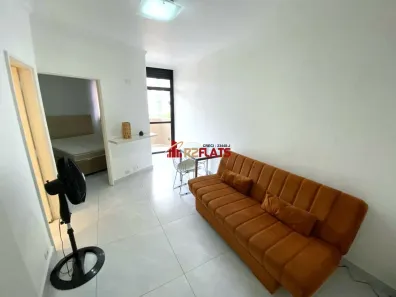Flat com 1 Quarto para alugar, 37m² no Indianópolis, São Paulo