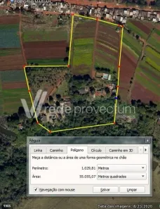 Lote/Terreno à venda, 57600m² no Chácara Três Marias, Campinas
