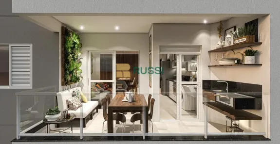 Apartamento com 3 Quartos à venda, 78m² no Loteamento Villa Branca, Jacareí