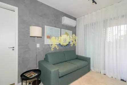 Flat com 1 Quarto para alugar, 40m² no Itaim Bibi, São Paulo