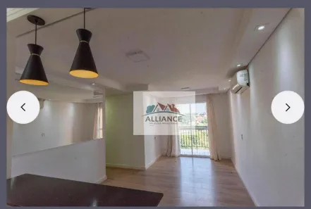 Apartamento com 3 Quartos para alugar, 77m² no Vila Industrial, Campinas